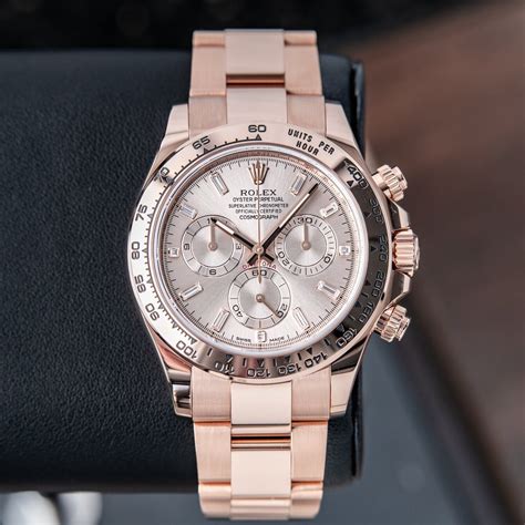 lady rolex cosmograph daytona in rose gold|gold rolex daytona white face.